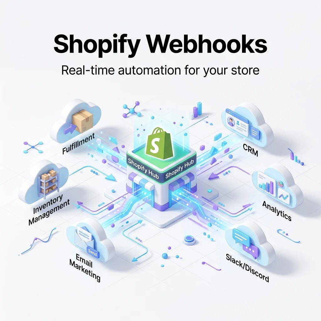 How to Setup Shopify Webhooks (Step-by-Step) for Real-Time Automation